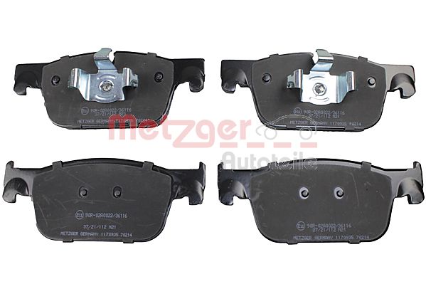 METZGER 1170935 GREENPARTS Bremsbelagsatz, Scheibenbremse